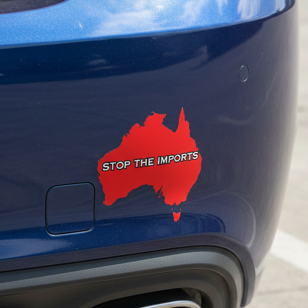 Stop The Imports - Bumper Sticker